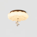 Nethenhaven Acrylic Ceiling Light-Moonnatur