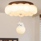 Nethenhaven Acrylic Ceiling Light-Moonnatur