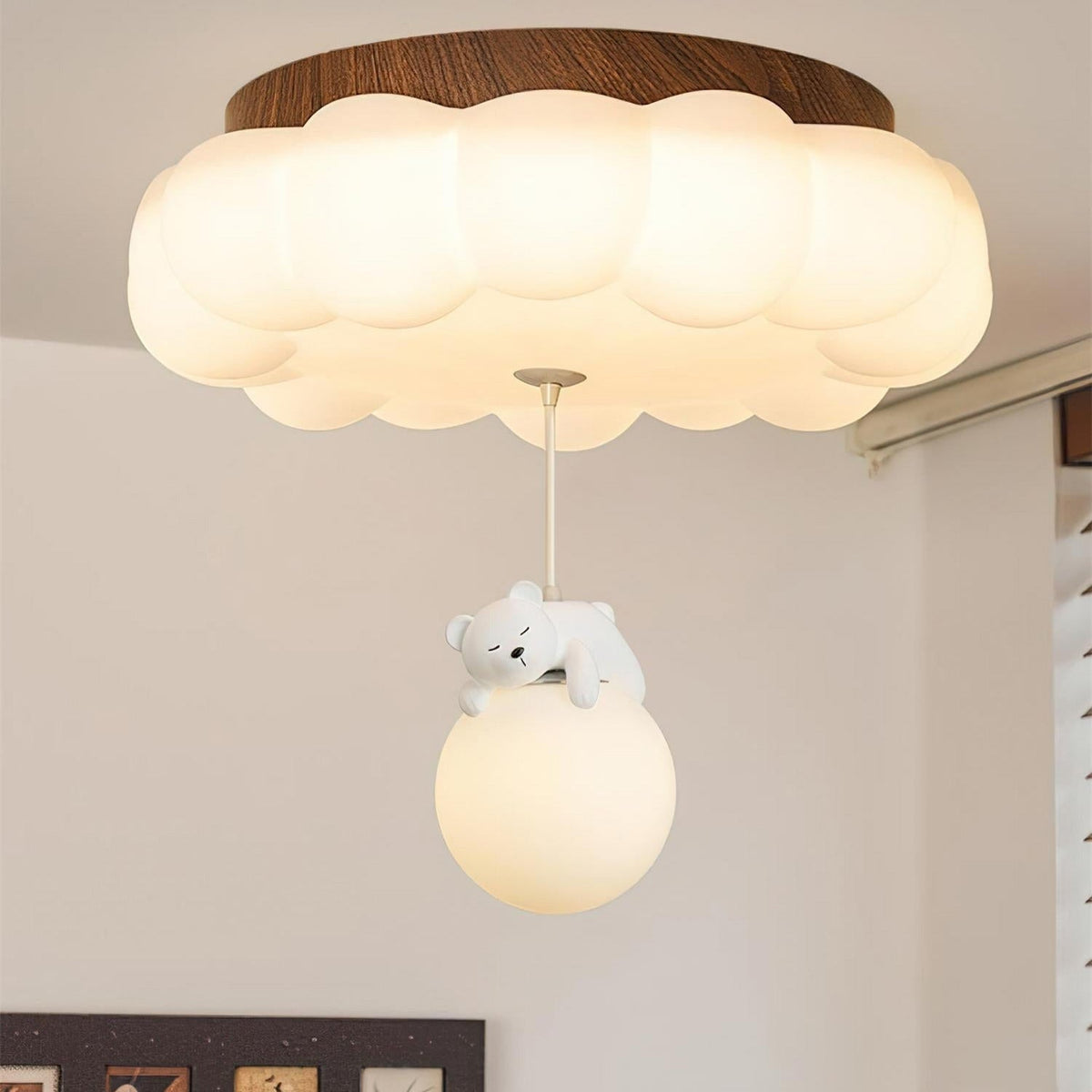 Nethenhaven Acrylic Ceiling Light-Moonnatur
