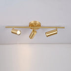 Zavelle Brass Spotlight Wall Light-Moonnatur