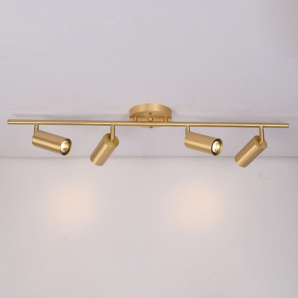 Zavelle Brass Spotlight Wall Light-Moonnatur