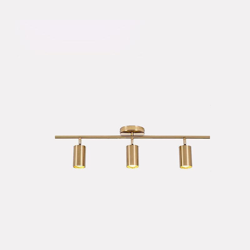 Zavelle Brass Spotlight Wall Light-Moonnatur