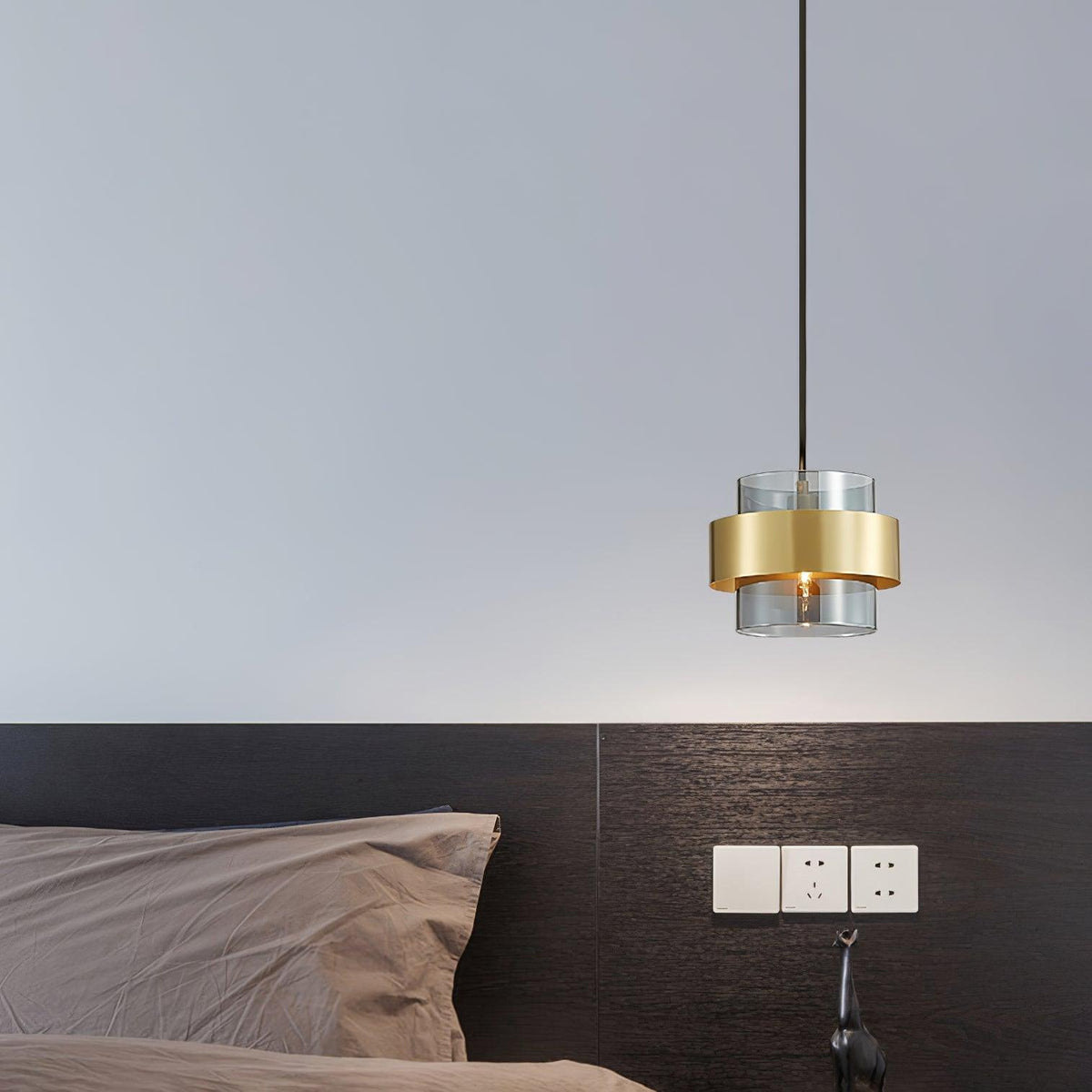 Esmelle Glass Pendant Light-Moonnatur