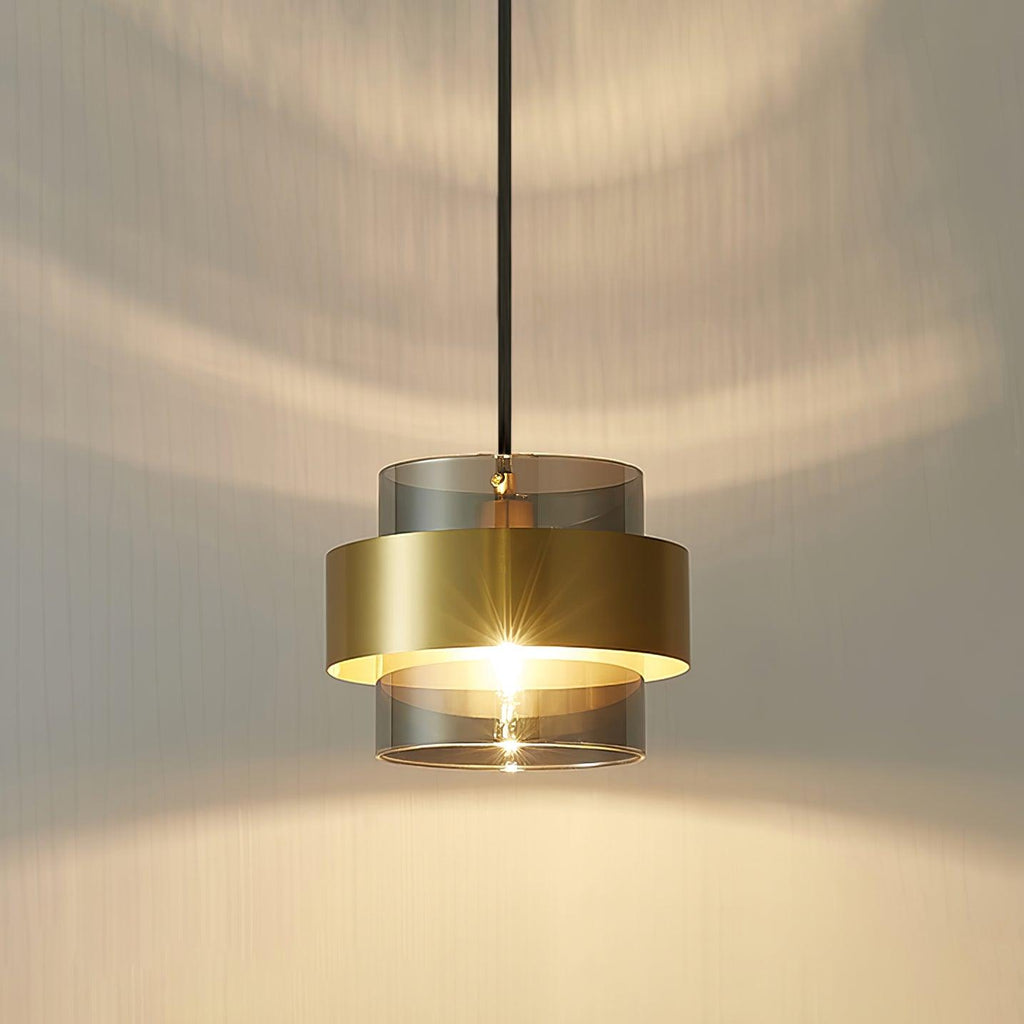 Esmelle Glass Pendant Light-Moonnatur