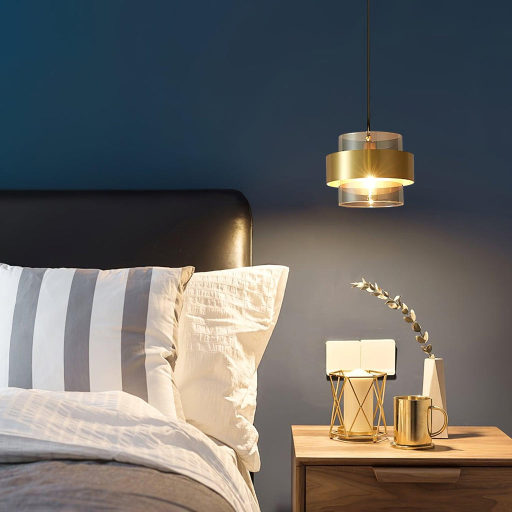 Esmelle Glass Pendant Light-Moonnatur