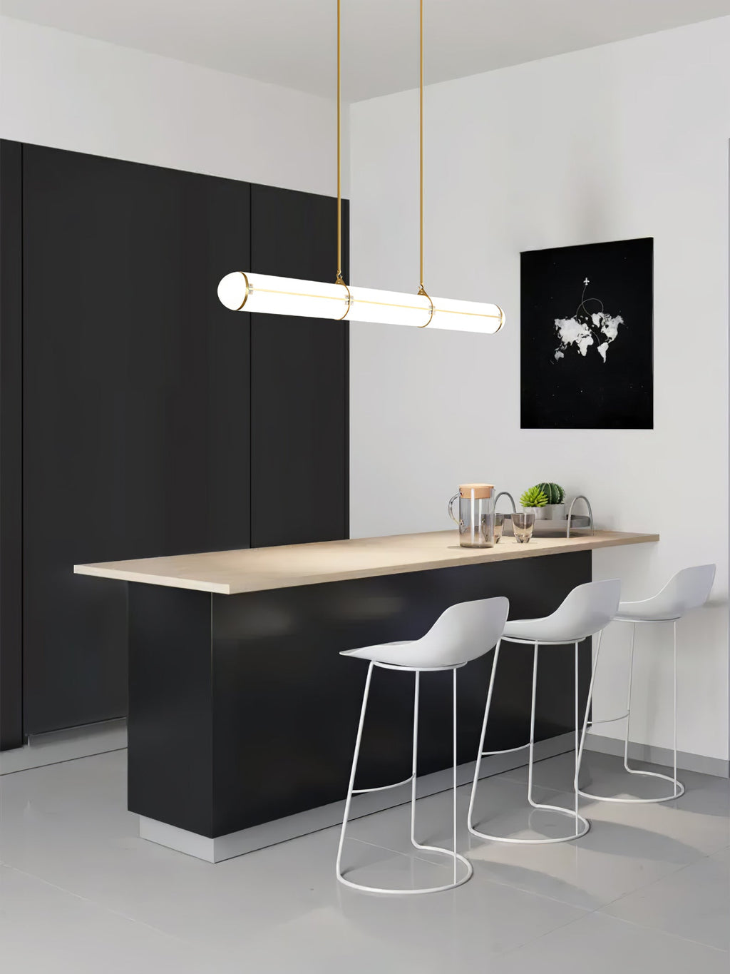 Wrenena Acrylic Pendant Light-Moonnatur