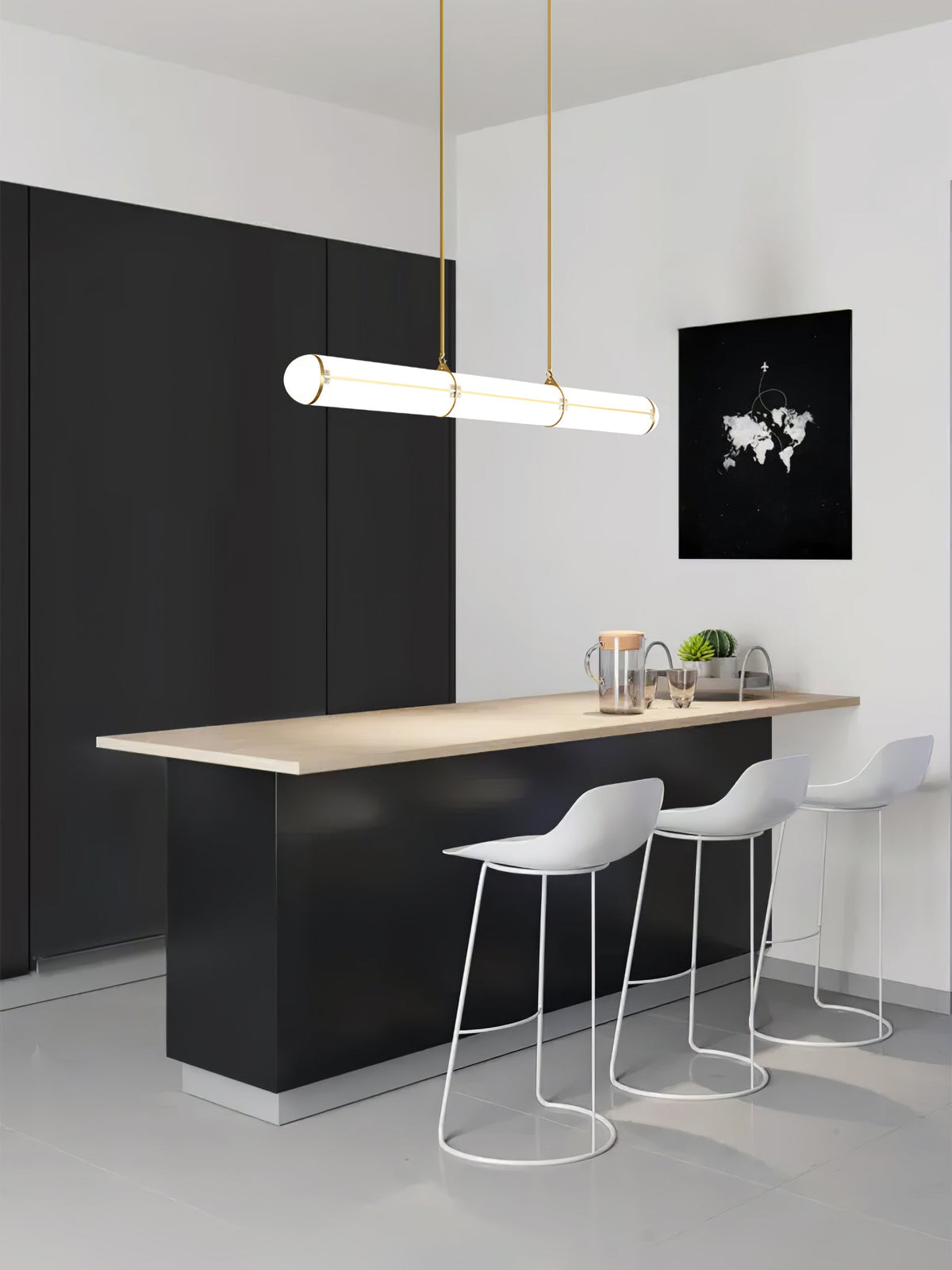Wrenena Acrylic Pendant Light-Moonnatur