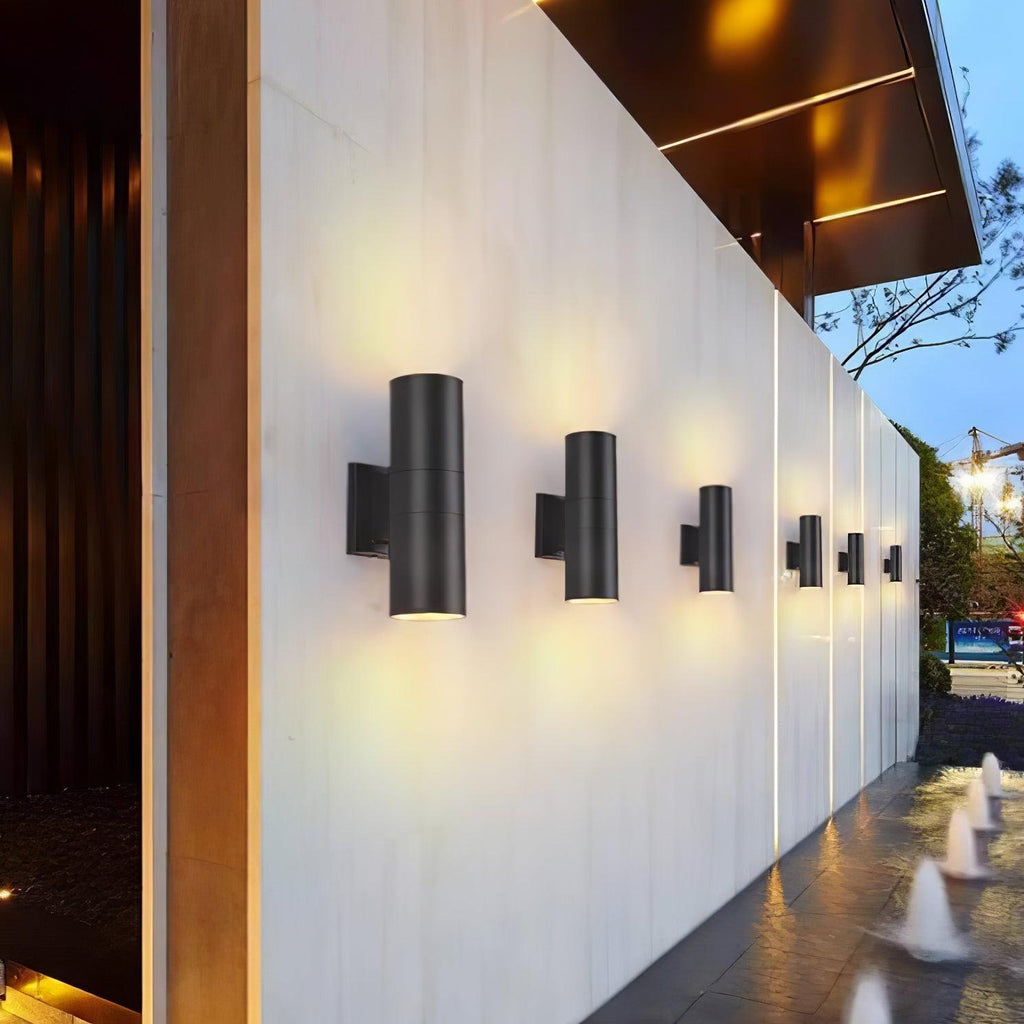 Darrowelle Aluminium Wall Light-Moonnatur