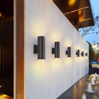 Darrowelle Aluminium Wall Light-Moonnatur