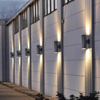 Darrowelle Aluminium Wall Light-Moonnatur