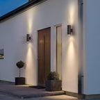 Darrowelle Aluminium Wall Light-Moonnatur
