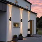 Darrowelle Aluminium Wall Light-Moonnatur