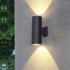 Darrowelle Aluminium Wall Light-Moonnatur