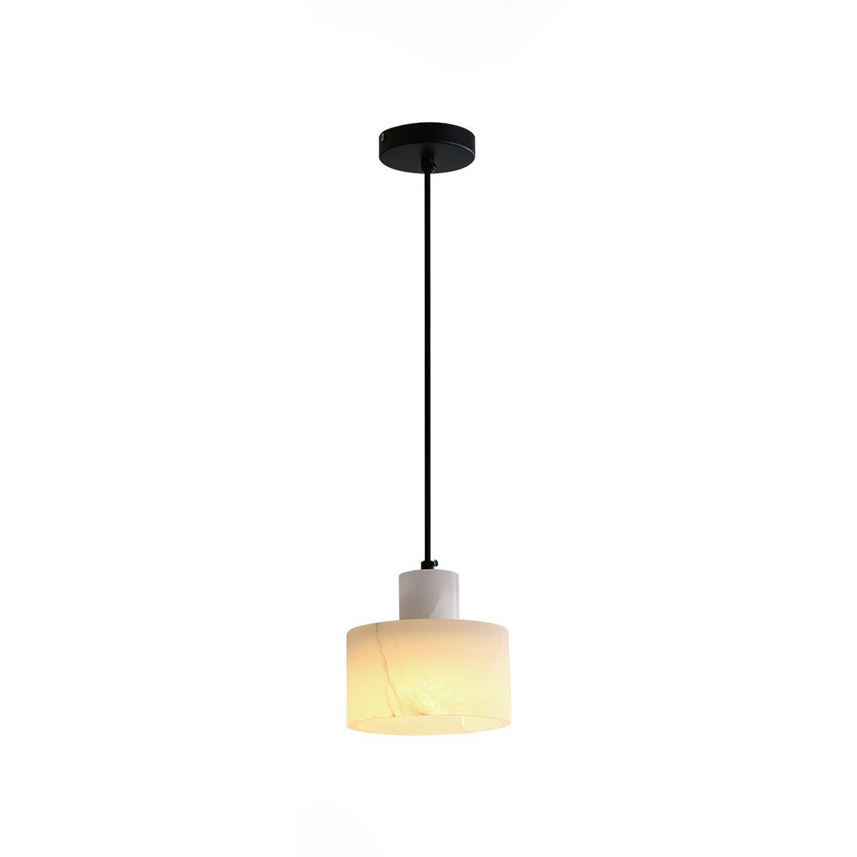 Caldenrose Alabaster Pendant Light-Moonnatur