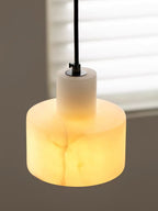Caldenrose Alabaster Pendant Light-Moonnatur
