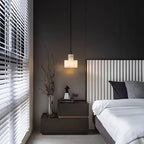 Caldenrose Alabaster Pendant Light-Moonnatur