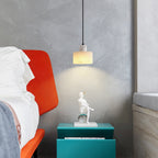 Caldenrose Alabaster Pendant Light-Moonnatur