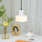 Caldenrose Alabaster Pendant Light-Moonnatur