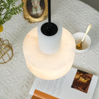 Caldenrose Alabaster Pendant Light-Moonnatur