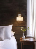 Caldenrose Alabaster Pendant Light-Moonnatur
