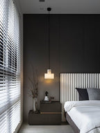 Caldenrose Alabaster Pendant Light-Moonnatur