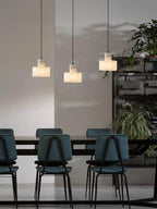 Caldenrose Alabaster Pendant Light-Moonnatur