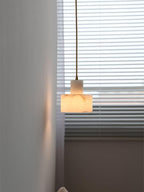 Caldenrose Alabaster Pendant Light-Moonnatur
