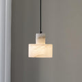 Caldenrose Alabaster Pendant Light-Moonnatur