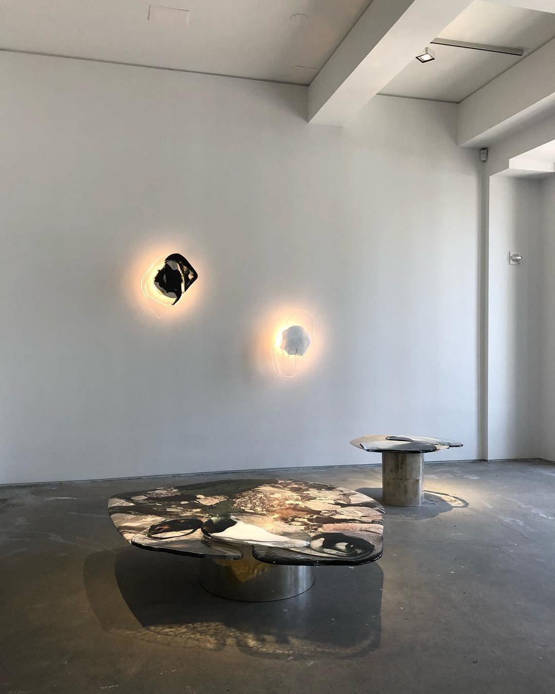 Kalvane Glass Wall Light-Moonnatur