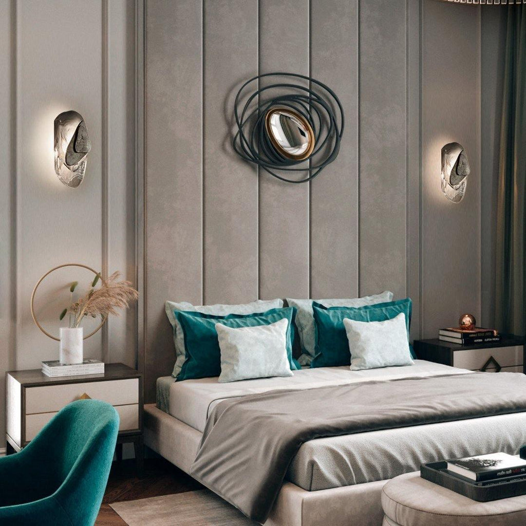Kalvane Glass Wall Light-Moonnatur
