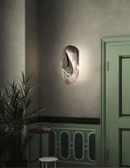 Kalvane Glass Wall Light-Moonnatur