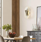 Kalvane Glass Wall Light-Moonnatur