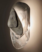 Kalvane Glass Wall Light-Moonnatur
