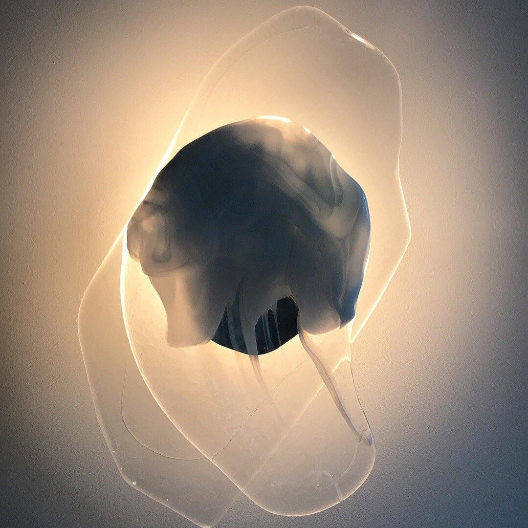 Rovenley Glass Wall Light-Moonnatur
