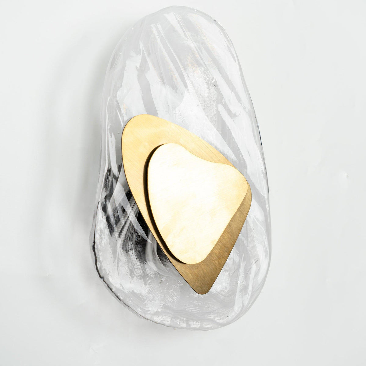 Kalvane Glass Wall Light-Moonnatur
