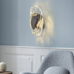 Kalvane Glass Wall Light-Moonnatur