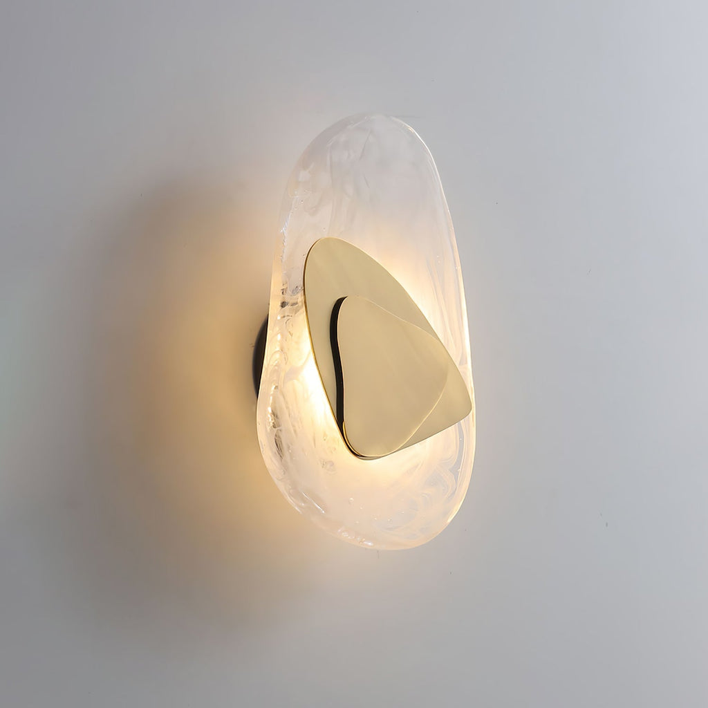 Kalvane Glass Wall Light-Moonnatur