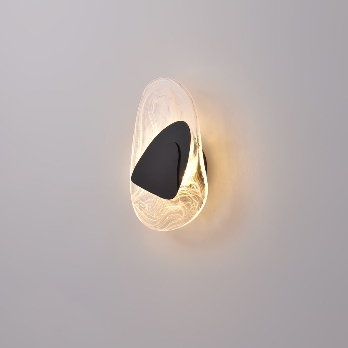 Kalvane Glass Wall Light-Moonnatur