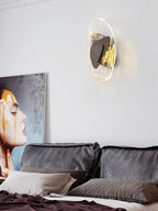 Kalvane Glass Wall Light-Moonnatur