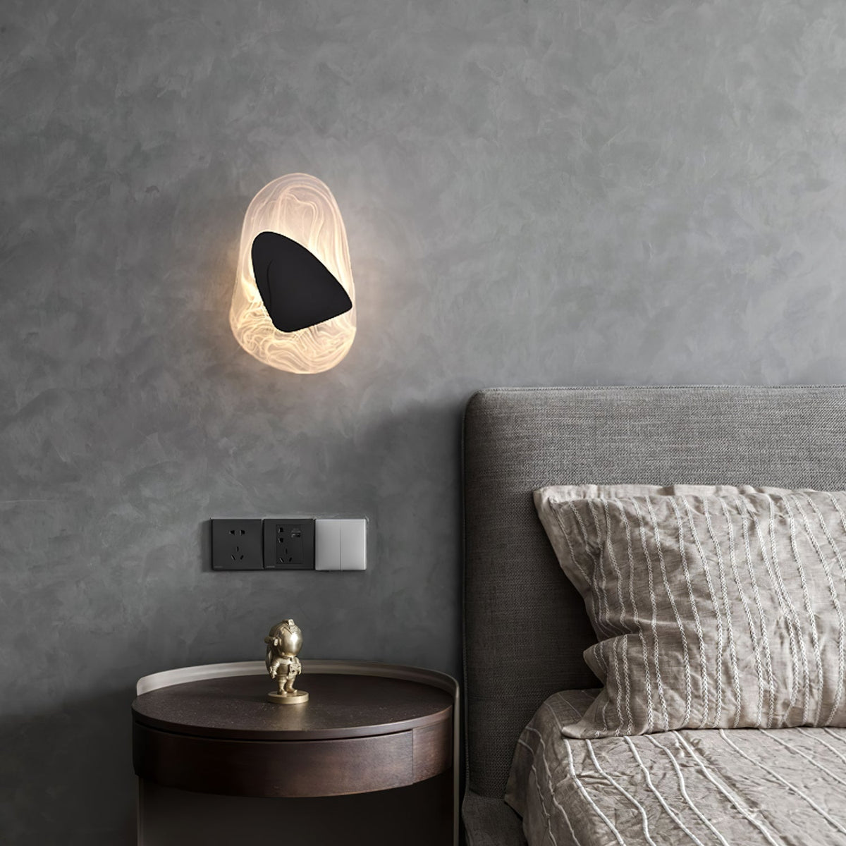 Rovenley Glass Wall Light-Moonnatur