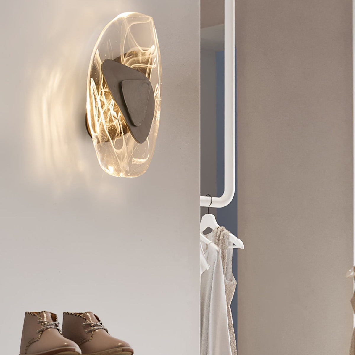 Rovenley Glass Wall Light-Moonnatur