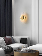 Kalvane Glass Wall Light-Moonnatur