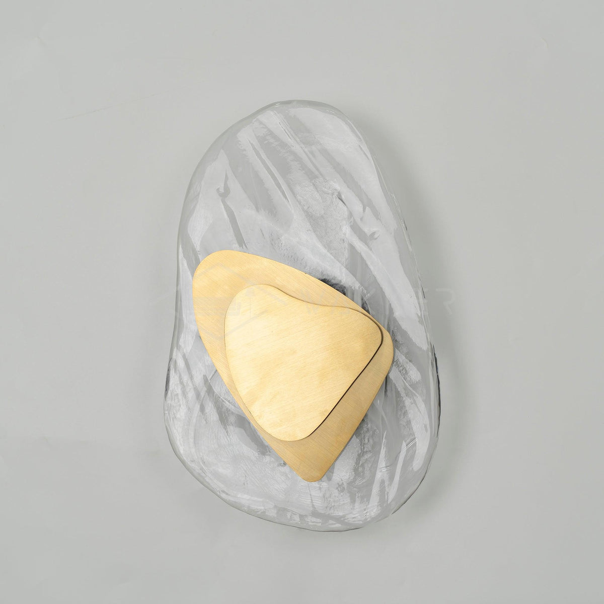 Kalvane Glass Wall Light-Moonnatur