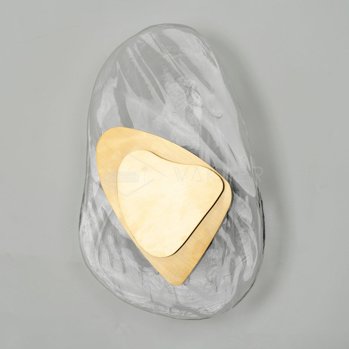 Kalvane Glass Wall Light-Moonnatur