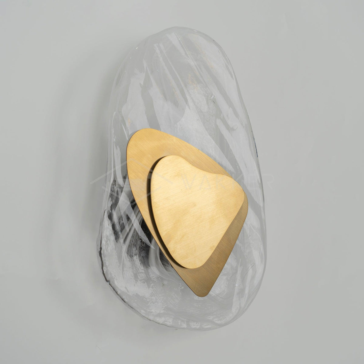 Kalvane Glass Wall Light-Moonnatur