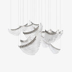 Orlenora Glass Chandelier-Moonnatur