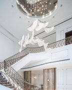 Orlenora Glass Chandelier-Moonnatur