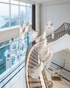 Orlenora Glass Chandelier-Moonnatur