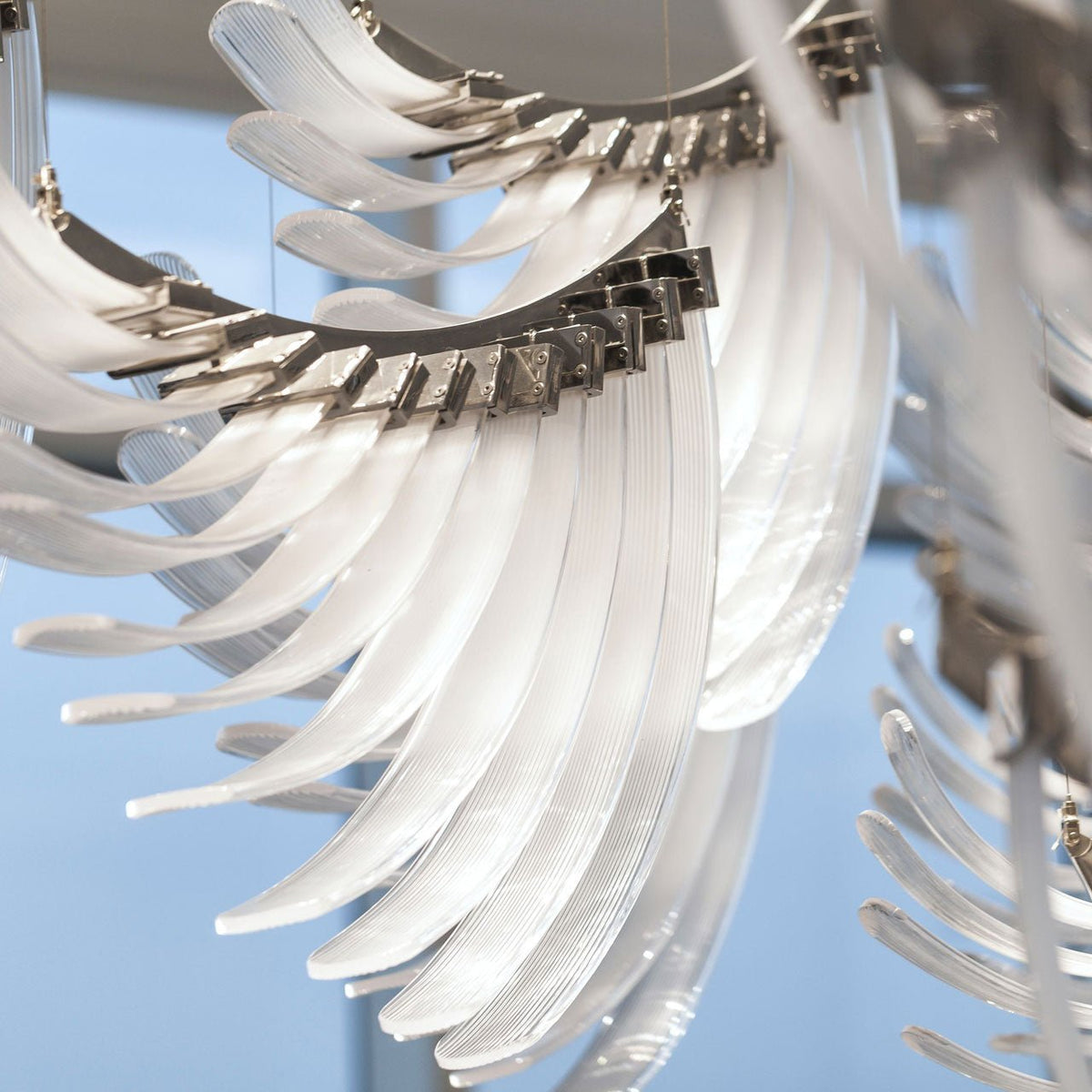 Orlenora Glass Chandelier-Moonnatur