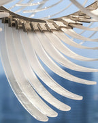Orlenora Glass Chandelier-Moonnatur